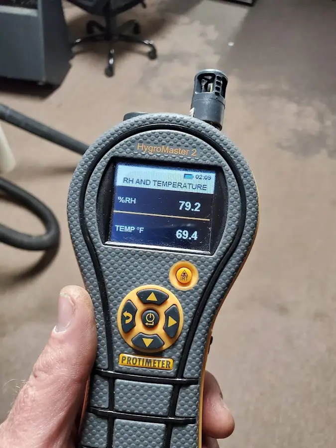 Moisture meter humidity assessment for Mold Remediation & Removal in Little Chute